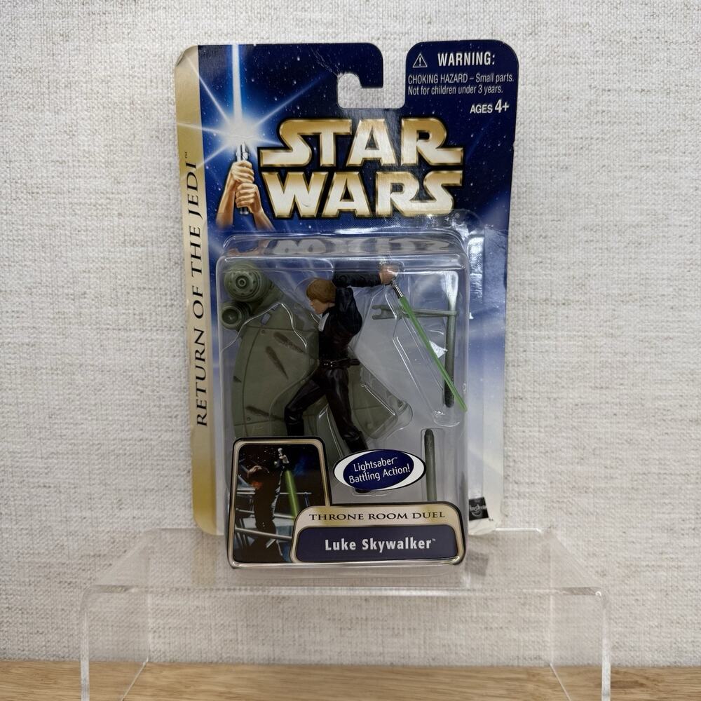 Luke Skywalker Throne Room Duel 2003 17 STAR WARS Saga Collection NEW